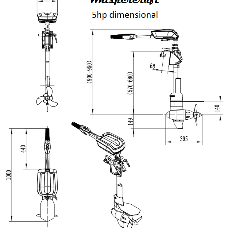 Whispercraft-electric-outboard-motor